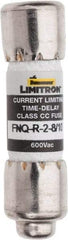 Cooper Bussmann - 300 VDC, 600 VAC, 2.8 Amp, Time Delay General Purpose Fuse - Fuse Holder Mount, 1-1/2" OAL, 200 at AC (RMS) kA Rating, 13/32" Diam - Americas Industrial Supply