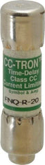 Cooper Bussmann - 300 VDC, 600 VAC, 20 Amp, Time Delay General Purpose Fuse - Fuse Holder Mount, 1-1/2" OAL, 20 at DC, 200 at AC (RMS) kA Rating, 13/32" Diam - Americas Industrial Supply