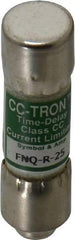 Cooper Bussmann - 300 VDC, 600 VAC, 25 Amp, Time Delay General Purpose Fuse - Fuse Holder Mount, 1-1/2" OAL, 200 at AC (RMS) kA Rating, 13/32" Diam - Americas Industrial Supply