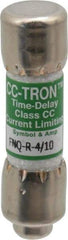 Cooper Bussmann - 300 VDC, 600 VAC, 0.4 Amp, Time Delay General Purpose Fuse - Fuse Holder Mount, 1-1/2" OAL, 200 at AC (RMS) kA Rating, 13/32" Diam - Americas Industrial Supply