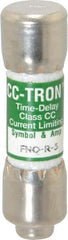 Cooper Bussmann - 300 VDC, 600 VAC, 5 Amp, Time Delay General Purpose Fuse - Fuse Holder Mount, 1-1/2" OAL, 200 at AC (RMS) kA Rating, 13/32" Diam - Americas Industrial Supply