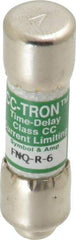 Cooper Bussmann - 300 VDC, 600 VAC, 6 Amp, Time Delay General Purpose Fuse - Fuse Holder Mount, 1-1/2" OAL, 200 at AC (RMS) kA Rating, 13/32" Diam - Americas Industrial Supply