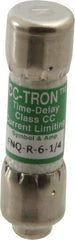 Cooper Bussmann - 300 VDC, 600 VAC, 6.25 Amp, Time Delay General Purpose Fuse - Fuse Holder Mount, 1-1/2" OAL, 200 at AC (RMS) kA Rating, 13/32" Diam - Americas Industrial Supply