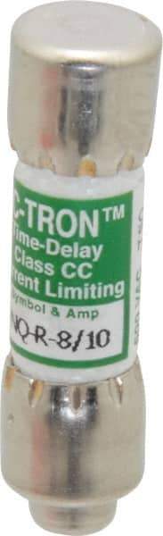 Cooper Bussmann - 300 VDC, 600 VAC, 0.8 Amp, Time Delay General Purpose Fuse - Fuse Holder Mount, 1-1/2" OAL, 200 at AC (RMS) kA Rating, 13/32" Diam - Americas Industrial Supply