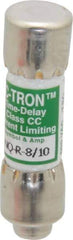 Cooper Bussmann - 300 VDC, 600 VAC, 0.8 Amp, Time Delay General Purpose Fuse - Fuse Holder Mount, 1-1/2" OAL, 200 at AC (RMS) kA Rating, 13/32" Diam - Americas Industrial Supply