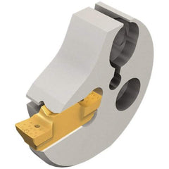 Iscar - Right Hand Cut Indexable Grooving Cartridge - GEMI, GEPI, GEPI-MT, GEPI-WT Insert Style - Americas Industrial Supply