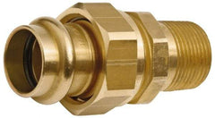 NIBCO - 3/4" Wrot Copper Pipe Union - P x M, Press Fitting - Americas Industrial Supply