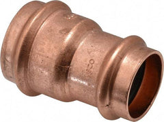 NIBCO - 1-1/4 x 1" Wrot Copper Pipe Reducer Coupling - P x P, Press Fitting - Americas Industrial Supply