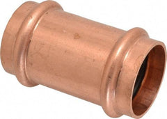 NIBCO - 1-1/2" Wrot Copper Pipe Coupling - P x P, Press Fitting - Americas Industrial Supply
