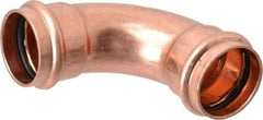 NIBCO - 1-1/4" Wrot Copper Pipe 90° Elbow - P x P, Press Fitting - Americas Industrial Supply