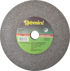 Norton - 36 Grit Aluminum Oxide Bench & Pedestal Grinding Wheel - 10" Diam x 1-1/4" Hole x 1-1/2" Thick, 2485 Max RPM, Very Coarse/Coarse Grade - Americas Industrial Supply