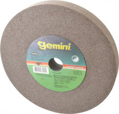 Norton - 60 Grit Aluminum Oxide Bench & Pedestal Grinding Wheel - 12" Diam x 1-1/2" Hole x 1-1/2" Thick, 2070 Max RPM, Medium Grade - Americas Industrial Supply