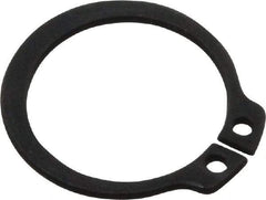 Value Collection - 0.559" Groove Diam, 19/32" Shaft Diam, Phosphate Spring Steel, Snap External Retaining Rings - 0.039" Groove Width, 0.035" Ring Thickness - Americas Industrial Supply