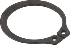 Value Collection - 0.588" Groove Diam, 5/8" Shaft Diam, Phosphate Spring Steel, Snap External Retaining Rings - 0.039" Groove Width, 0.035" Ring Thickness - Americas Industrial Supply