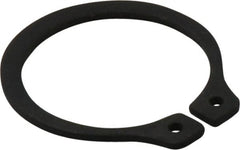 Value Collection - 0.646" Groove Diam, 11/16" Shaft Diam, Phosphate Spring Steel, Snap External Retaining Rings - 0.046" Groove Width, 0.042" Ring Thickness - Americas Industrial Supply
