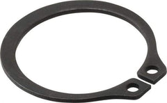 Value Collection - 0.94" Groove Diam, 1" Shaft Diam, Phosphate Spring Steel, Snap External Retaining Rings - 0.046" Groove Width, 0.042" Ring Thickness - Americas Industrial Supply