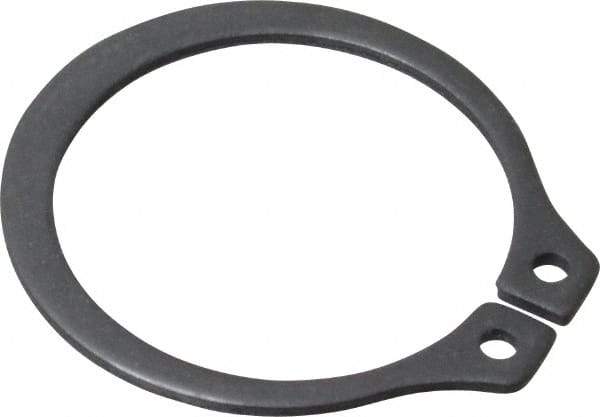 Value Collection - 1" Groove Diam, 1-1/16" Shaft Diam, Phosphate Spring Steel, Snap External Retaining Rings - 0.056" Groove Width, 0.05" Ring Thickness - Americas Industrial Supply