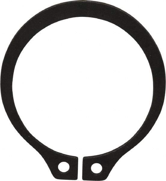 Value Collection - 1.059" Groove Diam, 1-1/8" Shaft Diam, Phosphate Spring Steel, Snap External Retaining Rings - 0.056" Groove Width, 0.05" Ring Thickness - Americas Industrial Supply