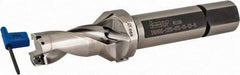 Iscar - 1.38" Max Drill Depth, 2xD, 11/16" Diam, Indexable Insert Drill - 3/4" Shank Diam, Straight Shank - Americas Industrial Supply