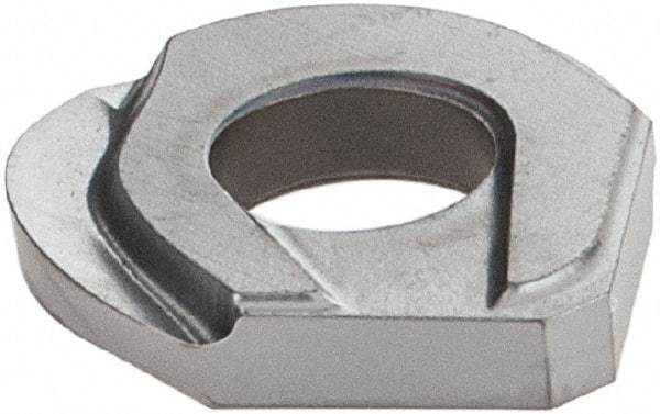 Iscar - HBRD.50 QF Grade IC328 Carbide Milling Insert - TiCN Finish, 0.102" Thick, 1/4" Corner Radius - Americas Industrial Supply