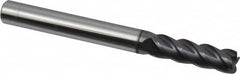 ProMax - 1/4" Diam 4 Flute Solid Carbide 0.03" Corner Radius End Mill - Americas Industrial Supply