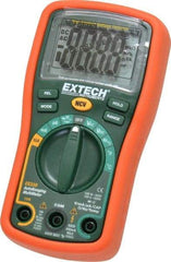 Extech - EX330, CAT III, 600 VAC/VDC, Digital Auto Ranging Multimeter - 40 mOhm, Measures Voltage, Capacitance, Current, Frequency, Resistance, Temperature - Americas Industrial Supply