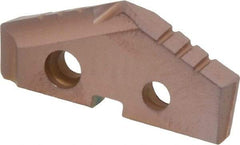 Allied Machine and Engineering - 1-3/8" Diam x 3/16" Thick, Seat Code 2, 132° Included Angle Spade Drill Insert - AM200 Coated, Cobalt, Grade Super Cobalt, Series GEN2 T-A - Americas Industrial Supply