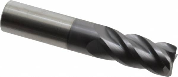 ProMax - 3/4" Diam 4 Flute Solid Carbide 0.03" Corner Radius End Mill - Americas Industrial Supply