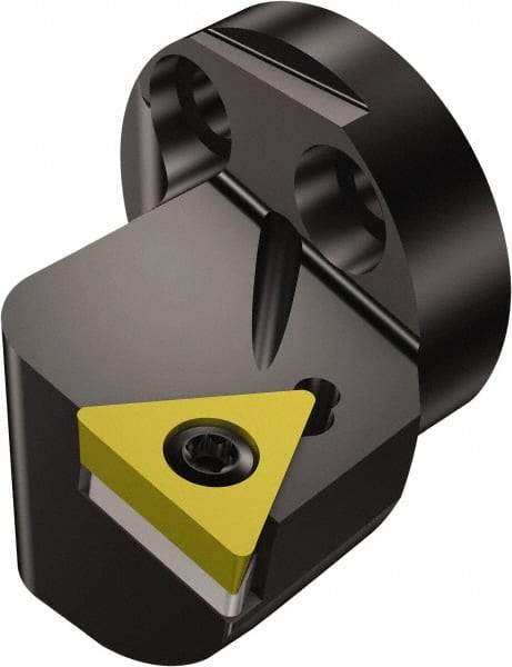 Sandvik Coromant - Right Hand Cut, Size 32, TCMT 16T308 Insert Compatiblity, Internal Modular Turning & Profiling Cutting Unit Head - 22mm Ctr to Cutting Edge, 32mm Head Length, Through Coolant, Series CoroTurn 107 - Americas Industrial Supply