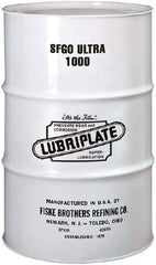 Lubriplate - 55 Gal Drum, Synthetic Gear Oil - 15°F to 400°F, 4900 SUS Viscosity at 100°F, 372 SUS Viscosity at 210°F, ISO 1000 - Americas Industrial Supply