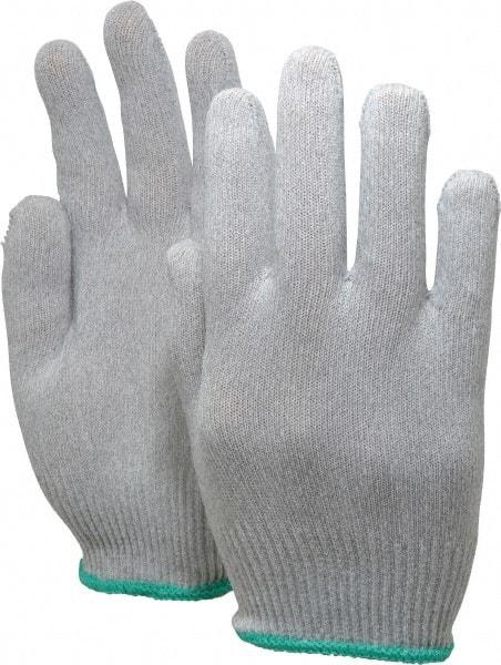 PRO-SAFE - Size S (7) Electrostatic Dissipative (ESD) Fiber Yarns General Protection Work Gloves - For Static Control, Uncoated, Knit Wrist Cuff, Full Fingered, Gray, Paired - Americas Industrial Supply