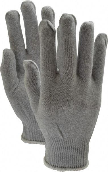 PRO-SAFE - Size 2XL (11) Electrostatic Dissipative (ESD) Fiber Yarns General Protection Work Gloves - For Static Control, Uncoated, Knit Wrist Cuff, Full Fingered, Gray, Paired - Americas Industrial Supply