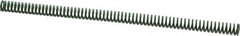 Dayton Lamina - 5/8" Hole Diam, 11/32" Rod Diam, 12" Free Length, Green Die Spring - 1.5 Lb Max Deflection, 4.8" Max Deflection, Light Duty, Chromium Vanadium Steel - Americas Industrial Supply