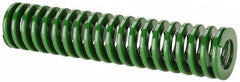 Dayton Lamina - 1-1/2" Hole Diam, 3/4" Rod Diam, 7" Free Length, Green Die Spring - 15 Lb Max Deflection, 2.8" Max Deflection, Light Duty, Chromium Vanadium Steel - Americas Industrial Supply