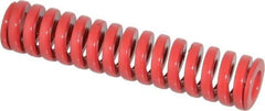 Dayton Lamina - 3/4" Hole Diam, 3/8" Rod Diam, 3-1/2" Free Length, Red Die Spring - 30.8 Lb Max Deflection, 1.05" Max Deflection, Heavy Duty, Chromium Vanadium Steel - Americas Industrial Supply