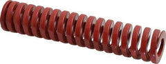 Dayton Lamina - 1-1/4" Hole Diam, 5/8" Rod Diam, 6" Free Length, Red Die Spring - 44.9 Lb Max Deflection, 1.8" Max Deflection, Heavy Duty, Chromium Vanadium Steel - Americas Industrial Supply