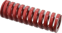 Dayton Lamina - 1-1/2" Hole Diam, 3/4" Rod Diam, 4-1/2" Free Length, Red Die Spring - 80.4 Lb Max Deflection, 1.35" Max Deflection, Heavy Duty, Chromium Vanadium Steel - Americas Industrial Supply