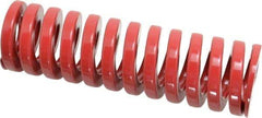 Dayton Lamina - 1-1/2" Hole Diam, 3/4" Rod Diam, 5" Free Length, Red Die Spring - 71.5 Lb Max Deflection, 1.5" Max Deflection, Heavy Duty, Chromium Vanadium Steel - Americas Industrial Supply