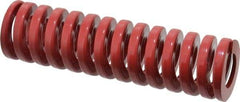 Dayton Lamina - 1-1/2" Hole Diam, 3/4" Rod Diam, 5-1/2" Free Length, Red Die Spring - 64.3 Lb Max Deflection, 1.65" Max Deflection, Heavy Duty, Chromium Vanadium Steel - Americas Industrial Supply