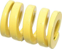 Dayton Lamina - 3/4" Hole Diam, 3/8" Rod Diam, 1" Free Length, Yellow Die Spring - 183 Lb Max Deflection, 0.25" Max Deflection, Extra Heavy Duty, Chromium Vanadium Steel - Americas Industrial Supply