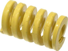 Dayton Lamina - 1-1/2" Hole Diam, 3/4" Rod Diam, 2-1/2" Free Length, Yellow Die Spring - 241 Lb Max Deflection, 0.63" Max Deflection, Extra Heavy Duty, Chromium Vanadium Steel - Americas Industrial Supply