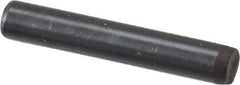 Holo-Krome - 1/8" Diam x 3/4" Pin Length Grade 8 Alloy Steel Standard Dowel Pin - Black Luster Finish, C 47-58 & C 60 (Surface) Hardness, 1 Beveled & 1 Rounded End - Americas Industrial Supply