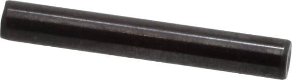 Holo-Krome - 1/8" Diam x 7/8" Pin Length Grade 8 Alloy Steel Standard Dowel Pin - Black Luster Finish, C 47-58 & C 60 (Surface) Hardness, 1 Beveled & 1 Rounded End - Americas Industrial Supply