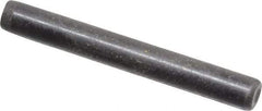 Holo-Krome - 1/8" Diam x 1" Pin Length Grade 8 Alloy Steel Standard Dowel Pin - Black Luster Finish, C 47-58 & C 60 (Surface) Hardness, 1 Beveled & 1 Rounded End - Americas Industrial Supply