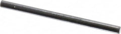 Holo-Krome - 1/8" Diam x 2" Pin Length Grade 8 Alloy Steel Standard Dowel Pin - Black Luster Finish, C 47-58 & C 60 (Surface) Hardness, 1 Beveled & 1 Rounded End - Americas Industrial Supply