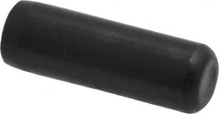 Holo-Krome - 1/4" Diam x 3/4" Pin Length Grade 8 Alloy Steel Standard Dowel Pin - Black Luster Finish, C 47-58 & C 60 (Surface) Hardness, 1 Beveled & 1 Rounded End - Americas Industrial Supply