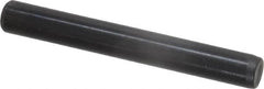 Holo-Krome - 1/4" Diam x 2" Pin Length Grade 8 Alloy Steel Standard Dowel Pin - Black Luster Finish, C 47-58 & C 60 (Surface) Hardness, 1 Beveled & 1 Rounded End - Americas Industrial Supply