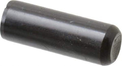 Holo-Krome - 5/16" Diam x 7/8" Pin Length Grade 8 Alloy Steel Standard Dowel Pin - Black Luster Finish, C 47-58 & C 60 (Surface) Hardness, 1 Beveled & 1 Rounded End - Americas Industrial Supply