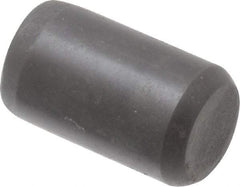 Holo-Krome - 3/8" Diam x 5/8" Pin Length Grade 8 Alloy Steel Standard Dowel Pin - Black Luster Finish, C 47-58 & C 60 (Surface) Hardness, 1 Beveled & 1 Rounded End - Americas Industrial Supply