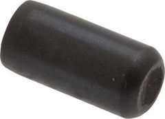 Holo-Krome - 3/8" Diam x 3/4" Pin Length Grade 8 Alloy Steel Standard Dowel Pin - Black Luster Finish, C 47-58 & C 60 (Surface) Hardness, 1 Beveled & 1 Rounded End - Americas Industrial Supply